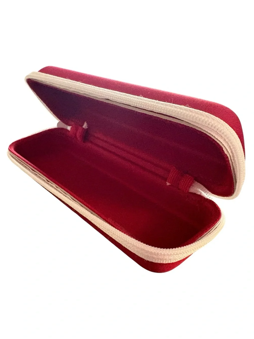 Converse Red Zippered Eyewear Case with Logo